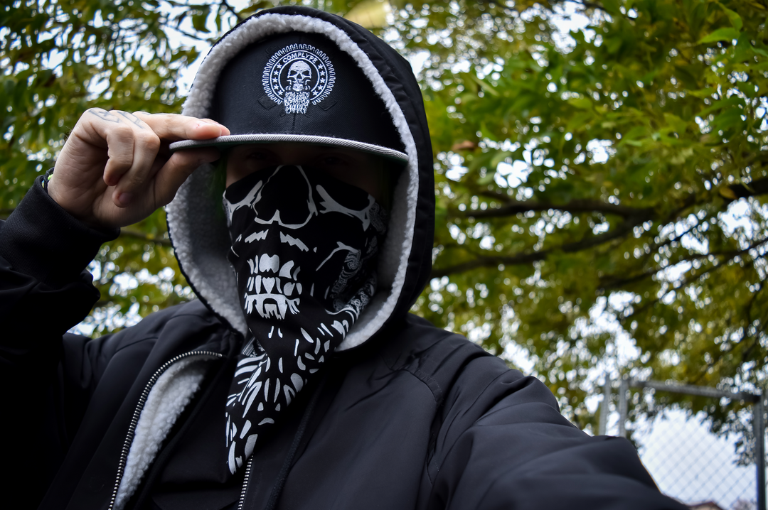 Bandana Bearded Skull