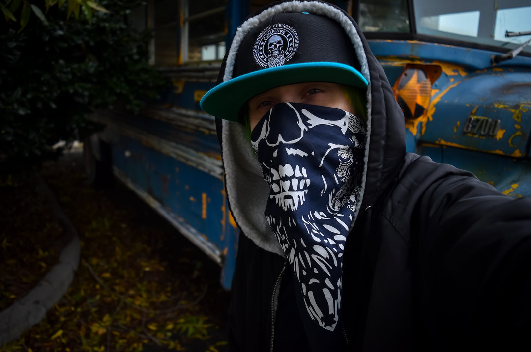 Bandana Bearded Skull – Comp Lyfe
