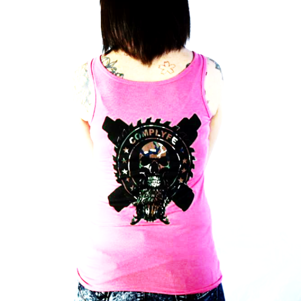 Saw Blade Camo Tank